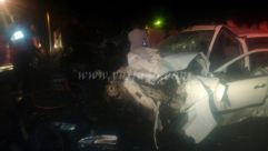  بالصور: مصرع شاب من اللد وآخر من الطيبة بحادث طرق مروّع قرب جلجولية